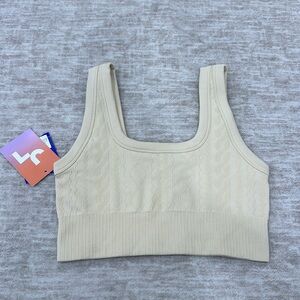 NWT JoyLab “Cable Knit” sports bra